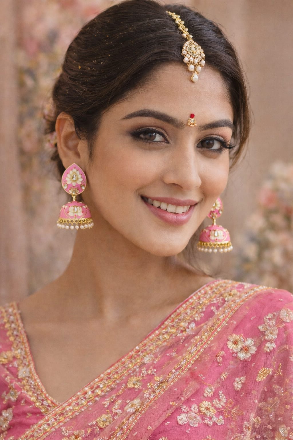 pastel grey meenakari kundan jhumka earrings with pearl drops for women | elegant ethnic earrings pastel grey meenakari kundan jhumka earrings with pearl drops for women | elegant ethnic earrings